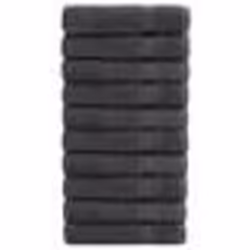 vidaXL Essuie-mains de qualité supérieure SOLUND 10 pcs anthracite