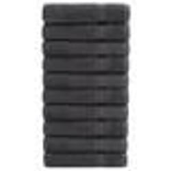 vidaXL Essuie-mains de qualité supérieure SOLUND 10 pcs anthracite