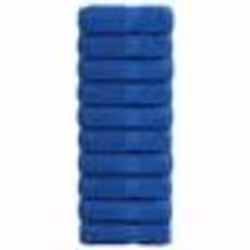 vidaXL Serviettes d'invité de qualité supérieure SOLUND 10 pcs bleu