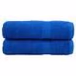 vidaXL Essuie-mains de qualité supérieure SOLUND 2 pcs bleu 600 g/m²