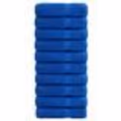 vidaXL Essuie-mains de qualité supérieure SOLUND 10 pcs bleu 600 g/m²