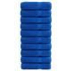 vidaXL Essuie-mains de qualité supérieure SOLUND 10 pcs bleu 600 g/m²