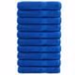 vidaXL Serviettes de sauna de qualité supérieure SOLUND 10 pcs bleu