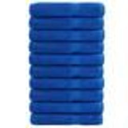 vidaXL Serviettes de sauna de qualité supérieure SOLUND 10 pcs bleu