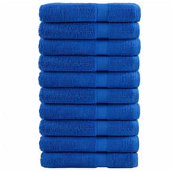 Serviettes de qualité supérieure solund 10 pcs bleu 600 g/m² - Vidaxl