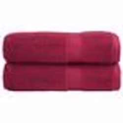 vidaXL Essuie-mains de qualité supérieure SOLUND 2 pcs bordeaux
