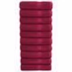 vidaXL Essuie-mains de qualité supérieure SOLUND 10 pcs bordeaux