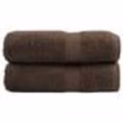 vidaXL Serviettes d'invité de qualité supérieure SOLUND 2 pcs marron