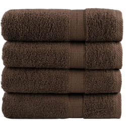 Vidaxl - Serviettes de bain de qualité supérieure solund 4 pcs marron