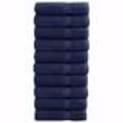 vidaXL Essuie-mains de qualité supérieure SOLUND 10 pcs bleu marine