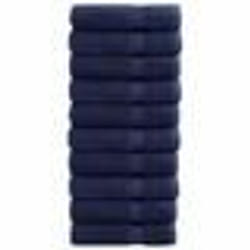 vidaXL Essuie-mains de qualité supérieure SOLUND 10 pcs bleu marine
