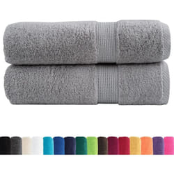 Essuie-mains de qualité supérieure solund 2 pcs gris 600 g/m² Vidaxl