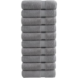 Vidaxl - Serviettes de bain de qualité supérieure solund 10 pcs gris