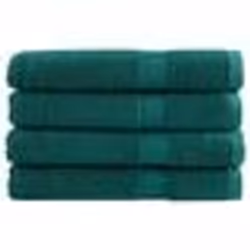 vidaXL Serviettes de qualité supérieure SOLUND 4 pcs vert 600 g/m²