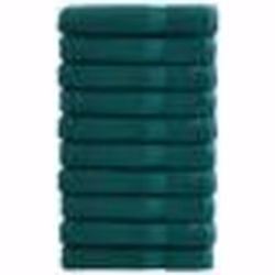 vidaXL Serviettes de qualité supérieure SOLUND 10 pcs vert 600 g/m²