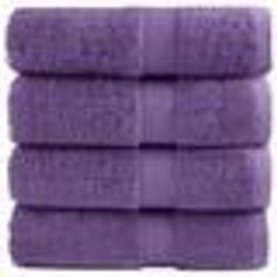vidaXL Serviettes d'invité de qualité supérieure SOLUND 4 pcs violet
