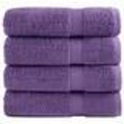 vidaXL Essuie-mains de qualité supérieure SOLUND 4 pcs violet 600 g/m²