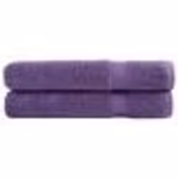 vidaXL Serviettes de qualité supérieure SOLUND 2 pcs violet 600 g/m²