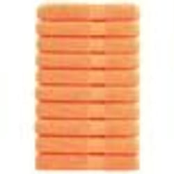 vidaXL Serviettes de sauna de qualité supérieure SOLUND 10 pcs orange