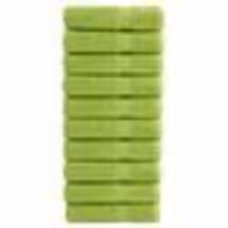 vidaXL Essuie-mains de qualité supérieure SOLUND 10 pcs vert pomme