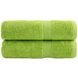 vidaXL Serviettes de douche de qualité supérieure SOLUND 2 pcs