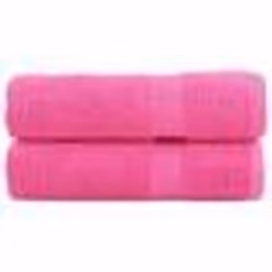 vidaXL Essuie-mains de qualité supérieure SOLUND 2 pcs rose 600 g/m²