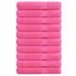 vidaXL Serviettes de sauna de qualité supérieure SOLUND 10 pcs rose
