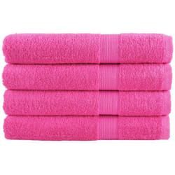 Vidaxl - Serviettes de qualité supérieure solund 4 pcs rose 600 g/m²