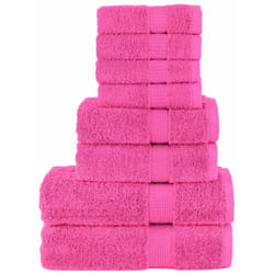 Vidaxl - Ensemble de serviettes de qualité supérieure solund 8 pcs rose