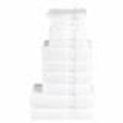 vidaXL Ensemble de serviettes de qualité supérieure SOLUND 12pcs blanc