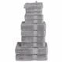 vidaXL Ensemble de serviettes de qualité supérieure SOLUND 12 pcs gris
