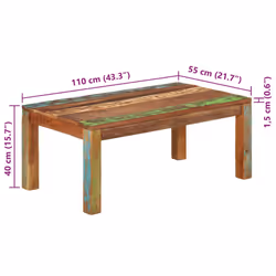 VidaXL 356252 Table à café, latérale et de salon - Vue supplémentaire 7