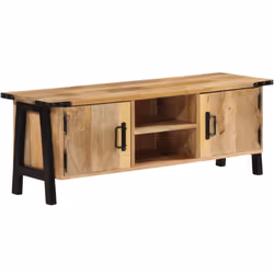 Ce meuble de télévision robuste est certainement conçu pour être un point de mire de votre pièce avec un design tendance mais ...
