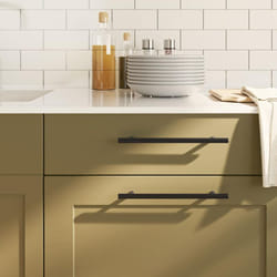 Vidaxl - Poignées d'armoire 20 pcs noir 192 mm acier inoxydable