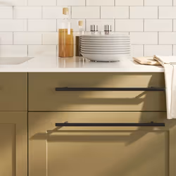 Ces poignées d'armoire, au design simple et moderne, ajouteront une touche d'élégance aux armoires de votre maison. Matériau ...