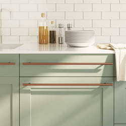 Vidaxl - Poignées d'armoire 10 pcs bronze 480 mm acier inoxydable