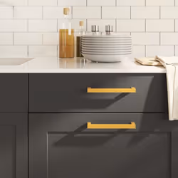 Ces poignées d'armoire, au design simple et moderne, ajouteront une touche d'élégance aux armoires de votre maison. Matériau  ...