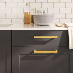 Ces poignées d'armoire, au design simple et moderne, ajouteront une touche d'élégance aux armoires de votre maison. Matériau  ...