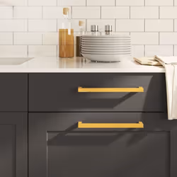 Ces poignées d'armoire, au design simple et moderne, ajouteront une touche d'élégance aux armoires de votre maison. Matériau  ...