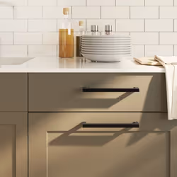 Ces poignées d'armoire, au design simple et moderne, ajouteront une touche d'élégance aux armoires de votre maison. Matériau  ...