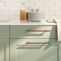 Poignées d'armoire 10 pcs bronze 192 mm acier inoxydable