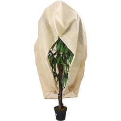 Housse de protection pour plantes avec fermeture éclair 70 g/m²