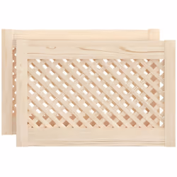 Ces portes d'armoires en bois avec un design en treillis sont un choix parfait que vous souhaitiez une pièce d'accent ou pour ...