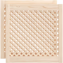 Ces portes d'armoires en bois avec un design en treillis sont un choix parfait que vous souhaitiez une pièce d'accent ou pour ...