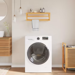 Maximisez l'espace dans votre salle de bain tout en ajoutant des looks élégants avec cette étagère à serviettes ! Matériau du ...