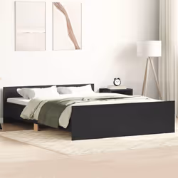 VidaXL 3203776, Noir, 1230 mm, 193 cm, 500 mm, 1200 x 1900 mm, 1 pièce(s)