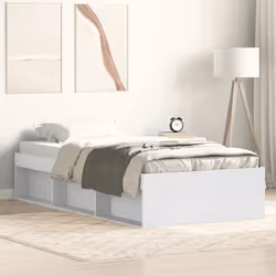 Prenez la voie moderne vers votre chambre à coucher avec ce cadre de lit ! Il sera un supplément pratique et décoratif à votr ...