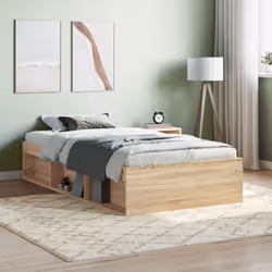 Prenez la voie moderne vers votre chambre à coucher avec ce cadre de lit ! Il sera un supplément pratique et décoratif à votr ...