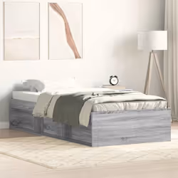 Prenez la voie moderne vers votre chambre à coucher avec ce cadre de lit ! Il sera un supplément pratique et décoratif à votr ...