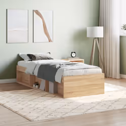 Prenez la voie moderne vers votre chambre à coucher avec ce cadre de lit ! Il sera un supplément pratique et décoratif à votr ...